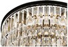 Миниатюра фото подвесная люстра ilamp triumph 6101-800 bk | 220svet.ru