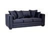 Миниатюра фото диван трехместный раскладной garda decor gd-opera-2 | 220svet.ru