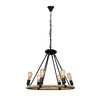 Миниатюра фото подвесная люстра loft it rope filament loft1861/6 | 220svet.ru