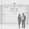 Миниатюра фото подвесная люстра de markt оливия 11 306014505 | 220svet.ru