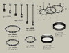 Миниатюра фото потолочный светильник на штанге ambrella light diy spot techno ring xr92222200 | 220svet.ru