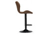 Миниатюра фото барный стул woodville porch brown / black 15816 | 220svet.ru