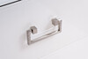 Миниатюра фото тумба 2 ящика белая/хром garda decor kfg085-ni | 220svet.ru