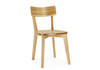 Миниатюра фото стул деревянный woodville линда жесткое сидение дуб / вивид дуб 639335 | 220svet.ru