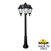 Миниатюра фото садово-парковый фонарь fumagalli gigi bisso/rut 3l dn e26.156.s30.bxe27dn | 220svet.ru