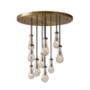 Миниатюра фото подвесной светильник delight collection 7328p/10 copper/transparent | 220svet.ru