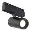 Миниатюра фото трековый магнитный светодиодный светильник iledex technical vision 4822-011-d45-8w-38dg-4000k-bk | 220svet.ru