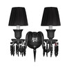 Миниатюра фото настенный светильник loft it zenith 10210/2w black | 220svet.ru
