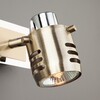 Миниатюра фото спот с поворотными плафонами eurosvet leonardo 23463/2 хром / античная бронза | 220svet.ru