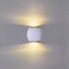 Миниатюра фото уличный настенный светильник reluce 86008-9.2-002tlb led2*3w wt | 220svet.ru