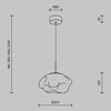 Миниатюра фото подвесной светильник maytoni malleata mod516pl-l5bs3k | 220svet.ru