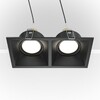 Миниатюра фото встраиваемый светильник maytoni technical dot dl029-2-02b | 220svet.ru