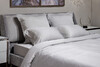 Миниатюра фото простыня тенсель серая 270*280 garda decor 144hf-10305 | 220svet.ru