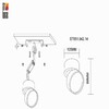 Миниатюра фото светодиодный спот st luce st651.542.14 | 220svet.ru