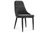 Миниатюра фото стул на металлокаркасе woodville kora black / dark gray 15752 | 220svet.ru