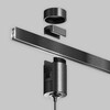 Миниатюра фото трековый магнитный светодиодный светильник maytoni focus led flarity tr156-1-5w4k-b | 220svet.ru