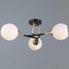 Миниатюра фото потолочный светильник illumico il0689-3csq-24 bk fgd libra | 220svet.ru