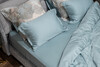 Миниатюра фото простыня тенсель бирюзовая 270*280 garda decor 144hf-70605 | 220svet.ru