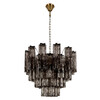 Миниатюра фото подвесная люстра loft it murano 10580/600 smoke | 220svet.ru