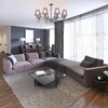 Миниатюра фото подвесная люстра escada 694/8pl nickel | 220svet.ru