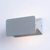 Миниатюра фото настенный светодиодный светильник arte lamp a6164ap-1gy | 220svet.ru