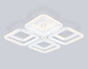 Миниатюра фото потолочный светодиодный светильник с пультом ду ambrella light acrylica fa8948 | 220svet.ru