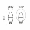 Миниатюра фото светодиодная лампа свеча 5вт 6500k e27 voltega candle 5w 3267 | 220svet.ru