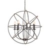 Миниатюра фото подвесная люстра loft it foucaults orb loft1192-8 | 220svet.ru