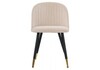 Миниатюра фото стул gabi beige / black / gold | 220svet.ru