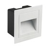 Миниатюра фото уличный настенный светодиодный светильник arte lamp piazza a7325in-1wh | 220svet.ru