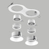 Миниатюра фото встраиваемый светильник lightstar domino d6260606wmod | 220svet.ru