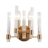 Миниатюра фото бра indigo favara 11040/2w brass v000462 | 220svet.ru