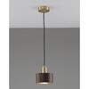 Миниатюра фото подвесной светильник moderli walnut v11957-1p | 220svet.ru