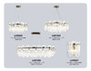 Миниатюра фото подвесные люстры ambrella light high light lh31251 | 220svet.ru