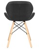 Миниатюра фото стул обеденный dobrin butterfly lmzl-302_lb-mtr_el-black-2857 | 220svet.ru