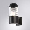Миниатюра фото уличный настенный светильник arte lamp coppia aa5217al-1bk | 220svet.ru