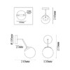 Миниатюра фото бра myfar solve mr1321-1w | 220svet.ru