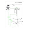 Миниатюра фото подвесной светодиодный светильник st luce isola sl6101.423.01 | 220svet.ru