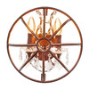 Миниатюра фото бра loft it foucaults orb crystal loft1897w | 220svet.ru
