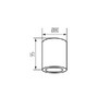 Миниатюра фото накладные точечные светильники kanlux sani ip44 dso-b 29240 | 220svet.ru