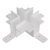 Миниатюра фото соединитель pro х-образный встраиваемый под гкл 12,5 мм teta lightstar 505296 | 220svet.ru