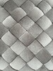 Миниатюра фото пуф плетеный велюр светло-бежевый garda decor n-puf-222 svb | 220svet.ru