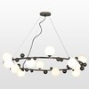 Миниатюра фото подвесная люстра lussole loft coosa lsp-8654 | 220svet.ru