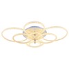 Миниатюра фото потолочная светодиодная люстра profit light 8024/8 wht | 220svet.ru
