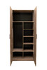 Миниатюра фото шкаф двухдверный garda decor gd-10013/2-3 | 220svet.ru