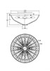 Миниатюра фото потолочный светильник maytoni facet mod094cl-06g | 220svet.ru