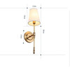 Миниатюра фото бра delight collection mt8865-1wl brass | 220svet.ru