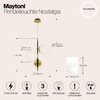 Миниатюра фото подвесной светильник maytoni nostalgia mod048pl-03g | 220svet.ru