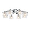 Миниатюра фото потолочная люстра lumion verdi 8261/8c хром | 220svet.ru