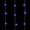 Миниатюра фото гирлянда занавес 2 x 3 м синий 220в, 600 led, провод черный каучук, ip65 ltc ll602-1-2b | 220svet.ru